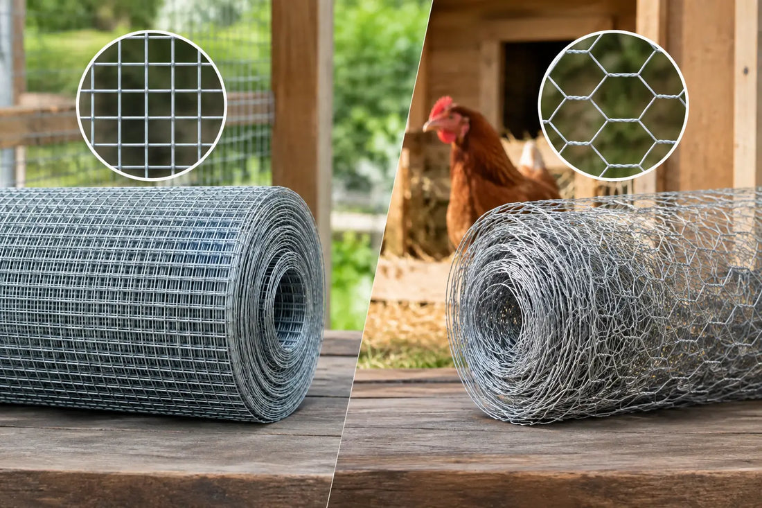 Hardware Cloth Versus Chicken Wire for Coops