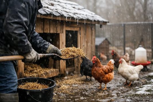 Chicken Coop Maintenance for Wet, Cold Weather