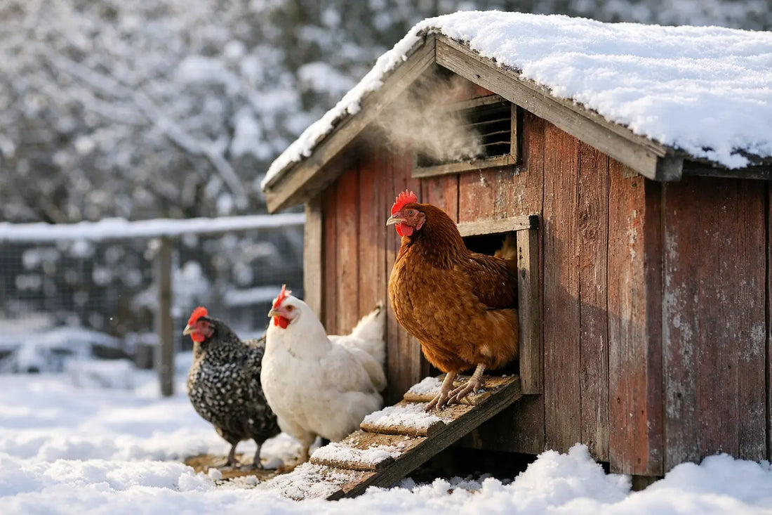 Winter Chicken Coop Ventilation That Works