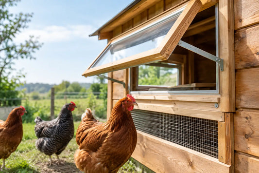 Best Chicken Coop Windows for Healthy Hens
