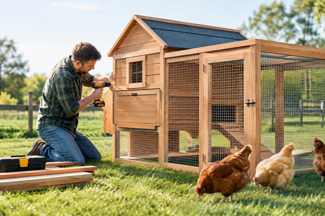 Chicken Coop Assembly Guide for Dry, Safe Hens