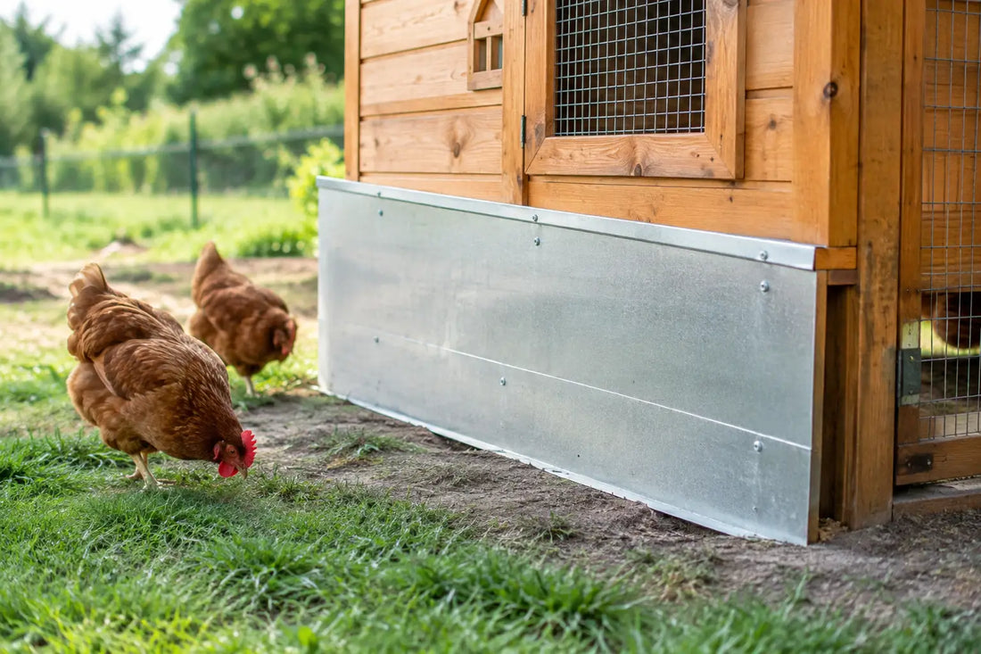 How to Build a Predator Apron for Your Coop