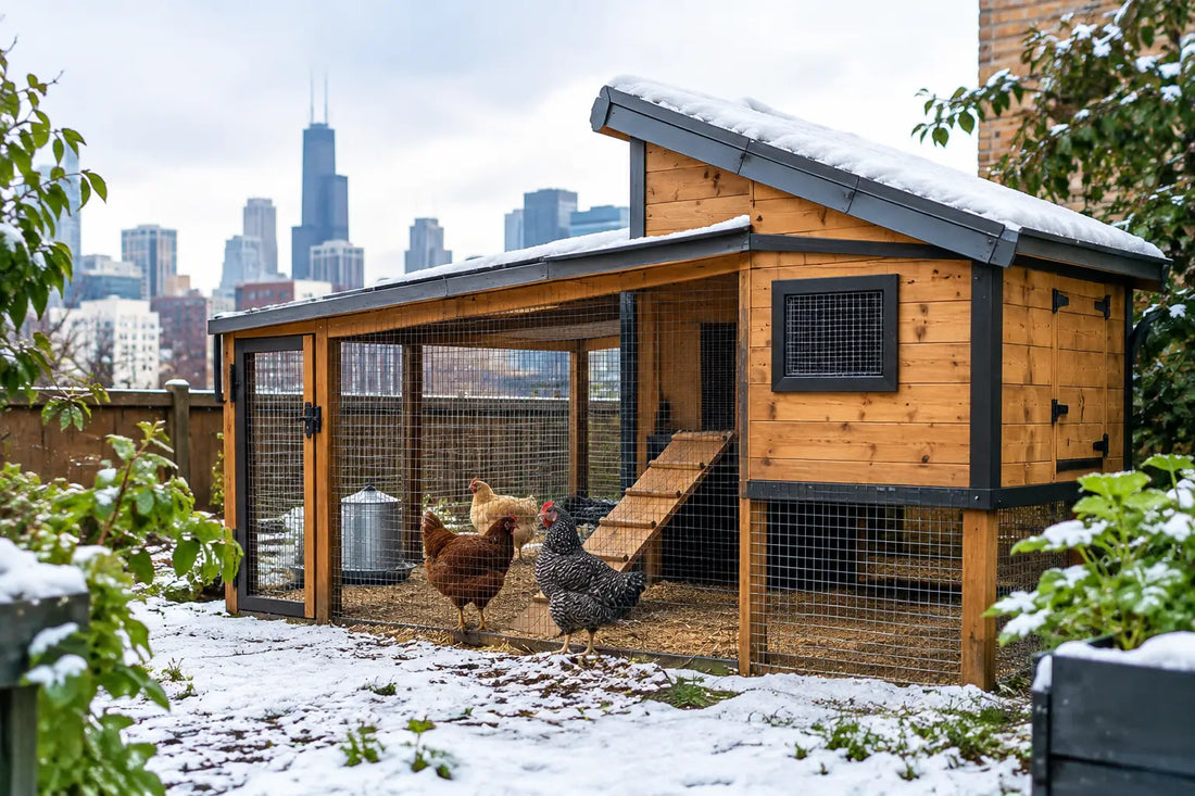 Urban Chickens Need a Coop Built for Real Weather