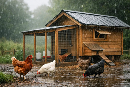 Choosing a Chicken Coop for Rainy Climates