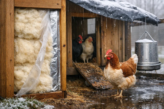 Safe Chicken Coop Insulation for Cold, Wet Yards