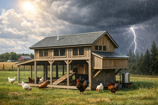 Large Chicken Coop Plans for Real Weather
