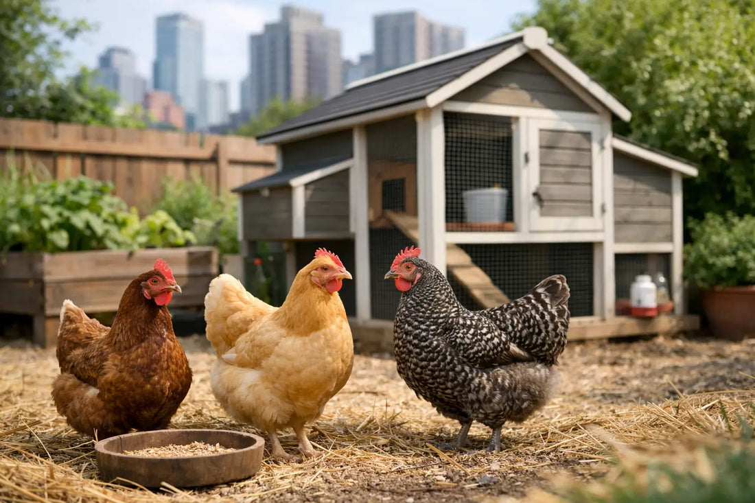 Choosing the Right Urban Backyard Chicken Coop