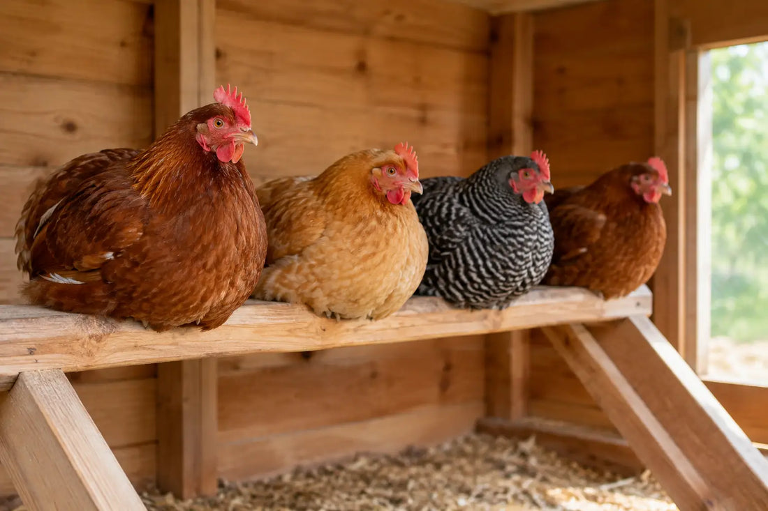 Chicken Roost Guide for Safe, Rested Hens
