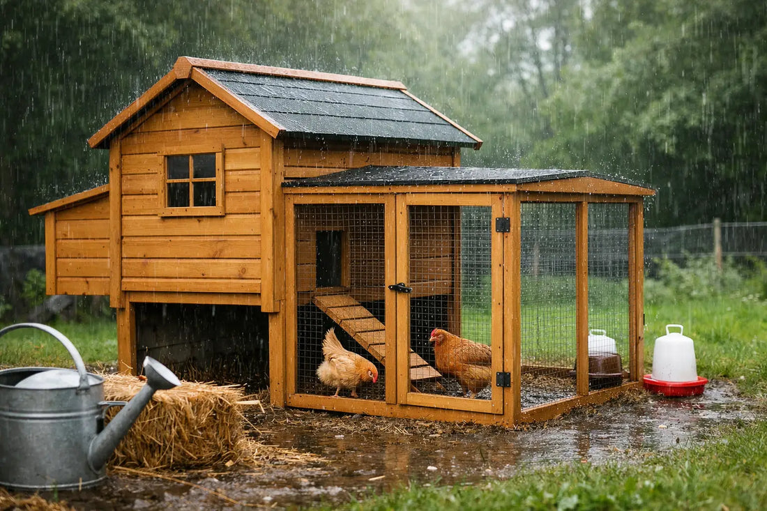 How to Choose a Chicken Coop Kit for Wet Weather