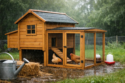 How to Choose a Chicken Coop Kit for Wet Weather