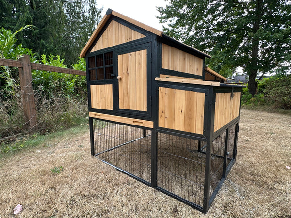 NEW-METAL Cottage Coop.  in-stock