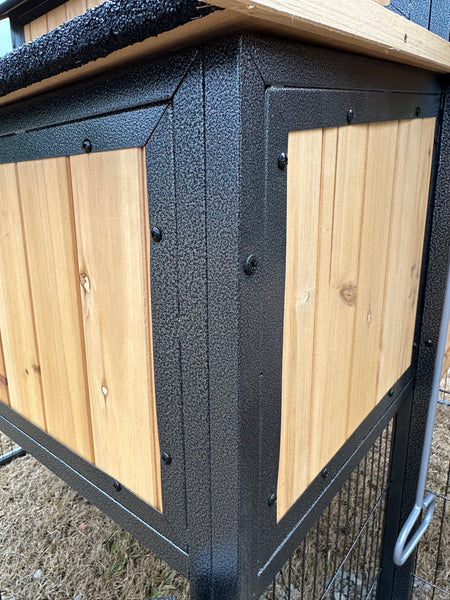 NEW-METAL Cottage Coop.  in-stock