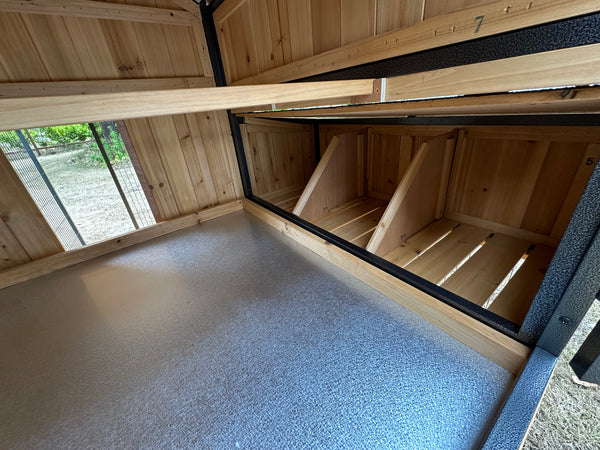 NEW-METAL Cottage Coop.  in-stock